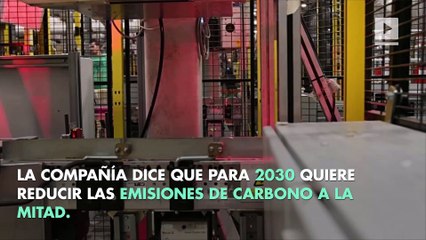 Amazon revela un nuevo plan de energía a largo plazo para sus envíos