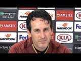 Unai Emery & Laurent Koscielny Embargoed Pre-Match Press Conference - Arsenal v BATE - Europa League