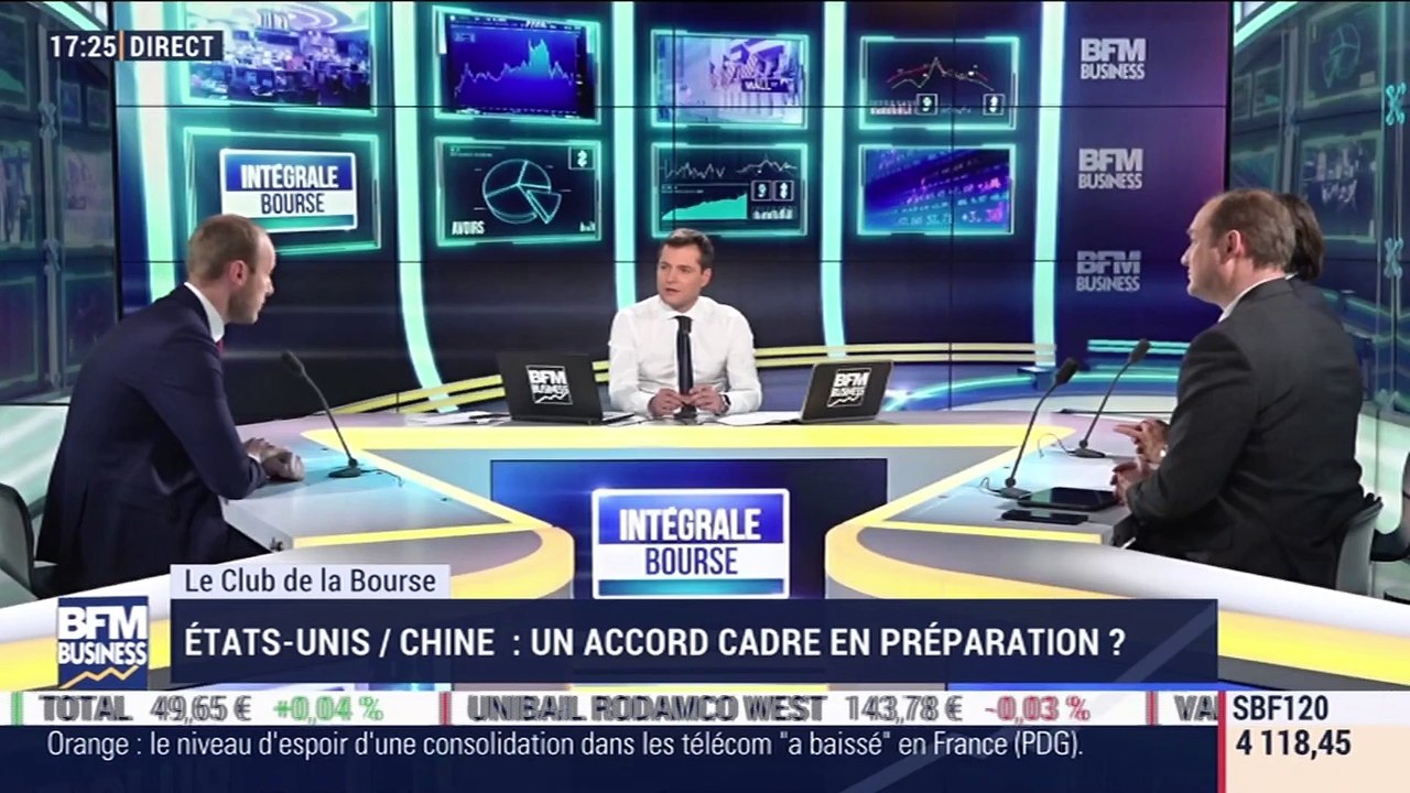 Le Club de la Bourse: Benoit Peloille, François Chaulet et Gilles Guibout - 21/02