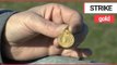 Metal detectorist unearthed an Anglo Saxon gold pendant | SWNS TV