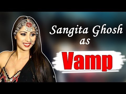 Sangita Ghosh as a Vamp in Divya Drishti