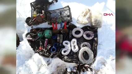 Bitlis'te PKK'ya Ait 3 Sığınak Tespit Edildi