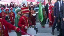 Cumhurbaşkanı Erdoğan'a mehterli karşılama - MANİSA