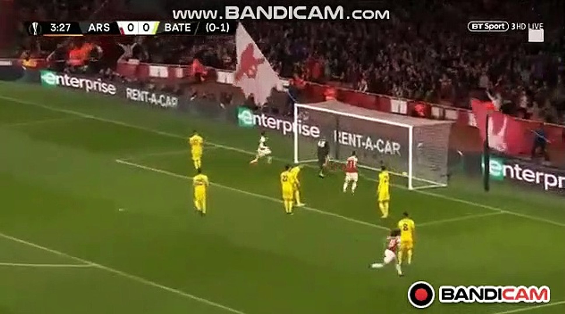 Zakhar Volkov Own Goal - Arsenal vs BATE Borisov 1-0 21/02/2019 - Video  Dailymotion