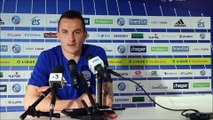 La conférence de presse du Racing avant la réception de Lille (26e journée de Ligue 1)