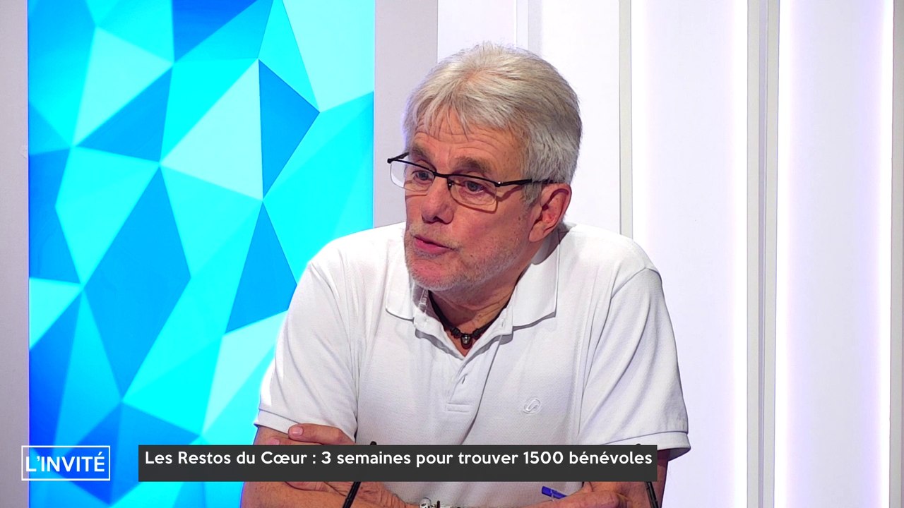 L'invité de la rédaction - 21/02/2019 - Robert Dambier, responsable de la collecte pour les Restos du Coeur d'Indre-et-Loire