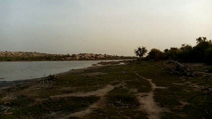 Beautiful View Of Lake in desert.