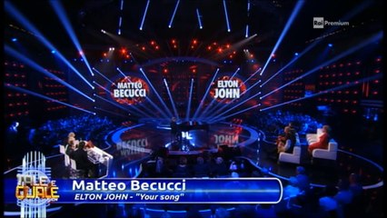 008-Matteo Becucci as Elton John @Tale e Quale Show 2014