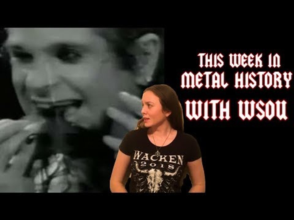 This Week in Metal History with WSOU, January 21, 2019