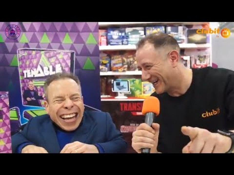 Warwick Davis Interview and Tenable Board Game Launch at Toy Fair 2019