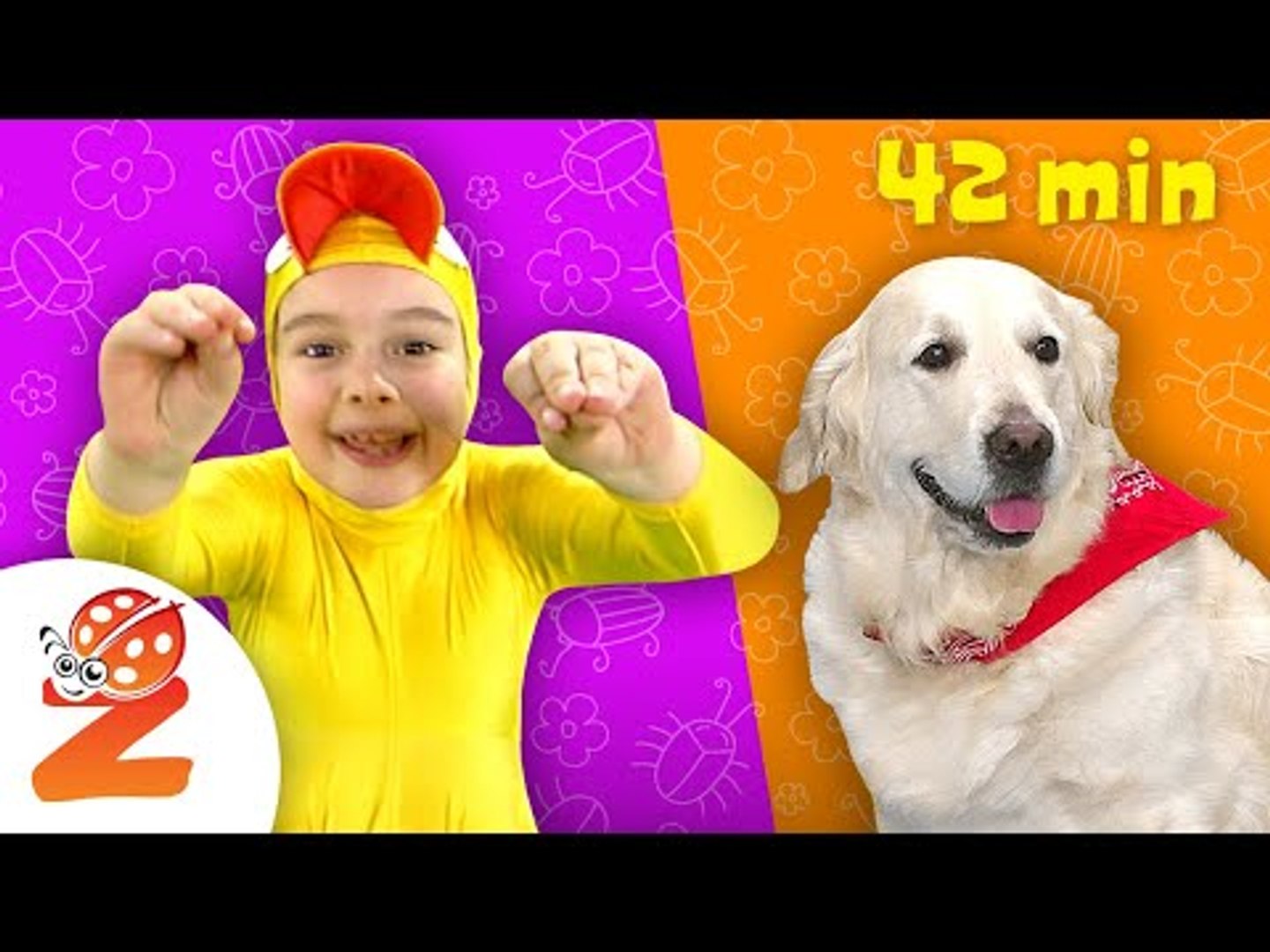 ⁣Preschool & Baby Songs with Animals | Zouzounia TV