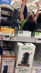 Woman Exhibits Some Seriously Strange Behavior in Supercenter