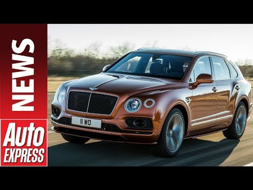 Bentley Bentayga Speed revealed – meet the world's fastest SUV