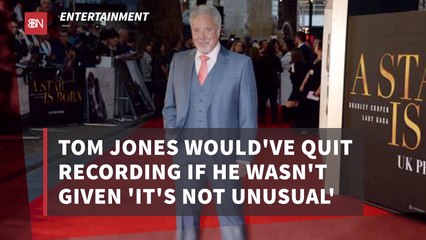 Tom Jones Almost Quit Music Before He Sang "It's Not Unusual"