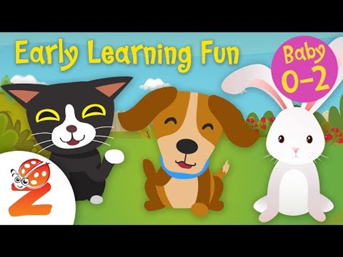 ⁣Early Learning Fun #6 | Pet Animals   Counting & Colors | Educational