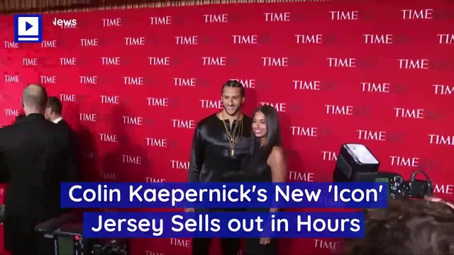 Colin Kaepernick's New 'Icon' Jersey Sells out in Hours