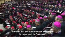 Agressions sexuelles: le pape demande des 