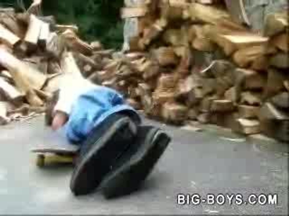 chute en skate   aillll