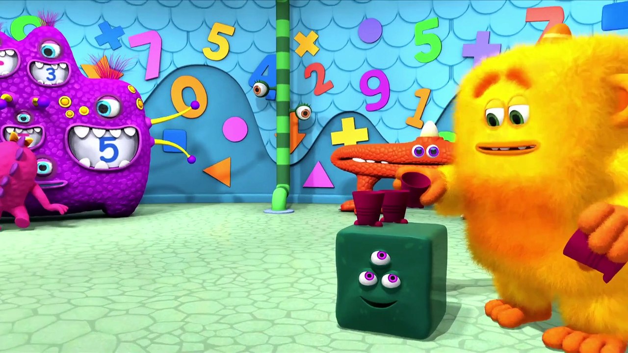 Monster Math Squad | fll EPISODE | Monster Tea prty | Learning Numbers Series