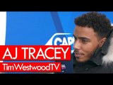AJ Tracey on new album, goat cover, Cadet passing away, Giggs, his style, tour - Westwood