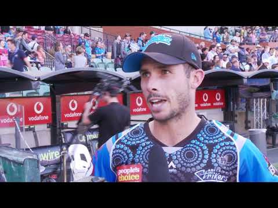Adelaide Strikers batsman Jon Wells interview | BBL