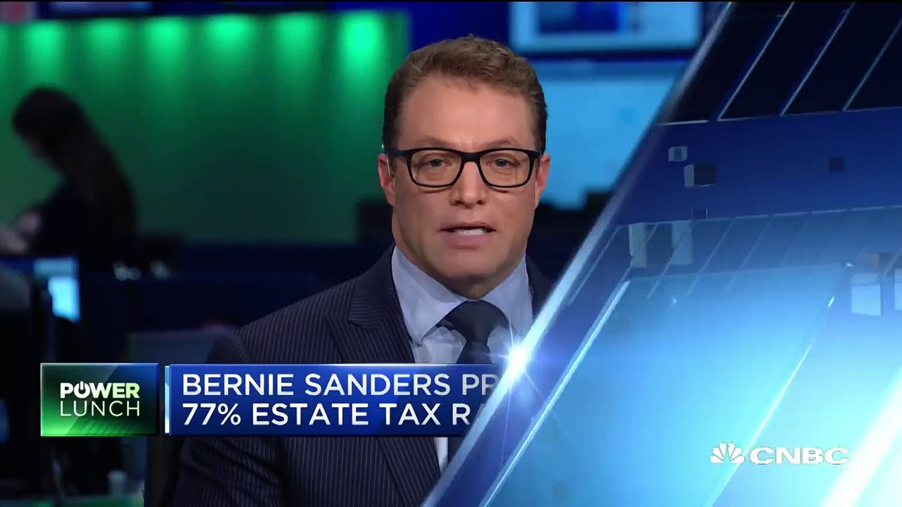 Sen. Bernie Sanders proposes 77 percent estate tax rate