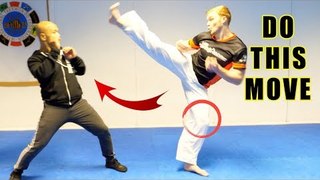 How to do knock out kick in UFC | Master Wong - GNT