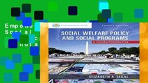 Empowerment Series: Social Welfare Policy and Social Programs (Mindtap Course List)