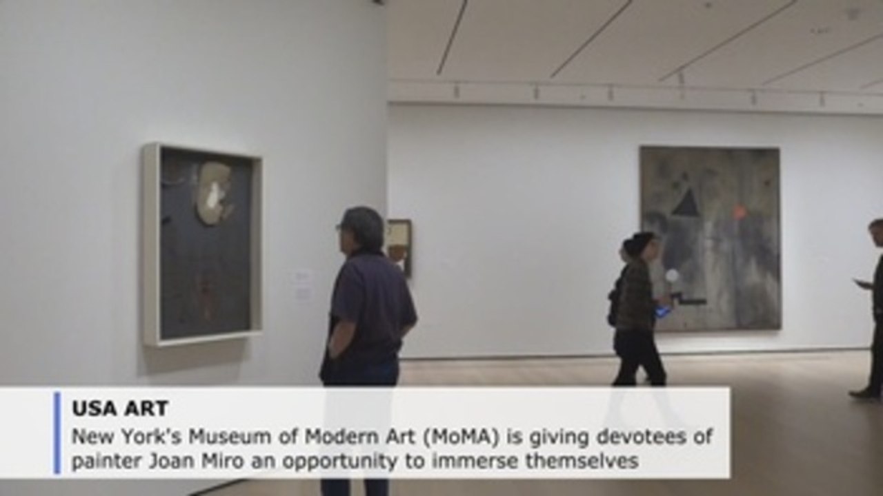 MoMA show gives public a look at Spanish artist Joan Miro's magic
