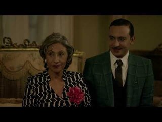 مسلسل ليالي أوجيني - نعمات تتسبب في احراج شديد لنبيلة في اول لقاء مع اهل العريس