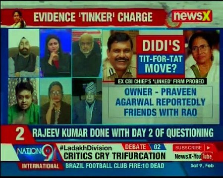 Mamata Vs CBI Kolkata police chief fields CBI questions on Saradha scam in Shillong Nation at 9