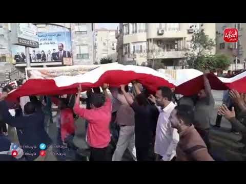 الحكاية | احتفالات شعبية في الشوارع بفوز الرئيس السيسي
