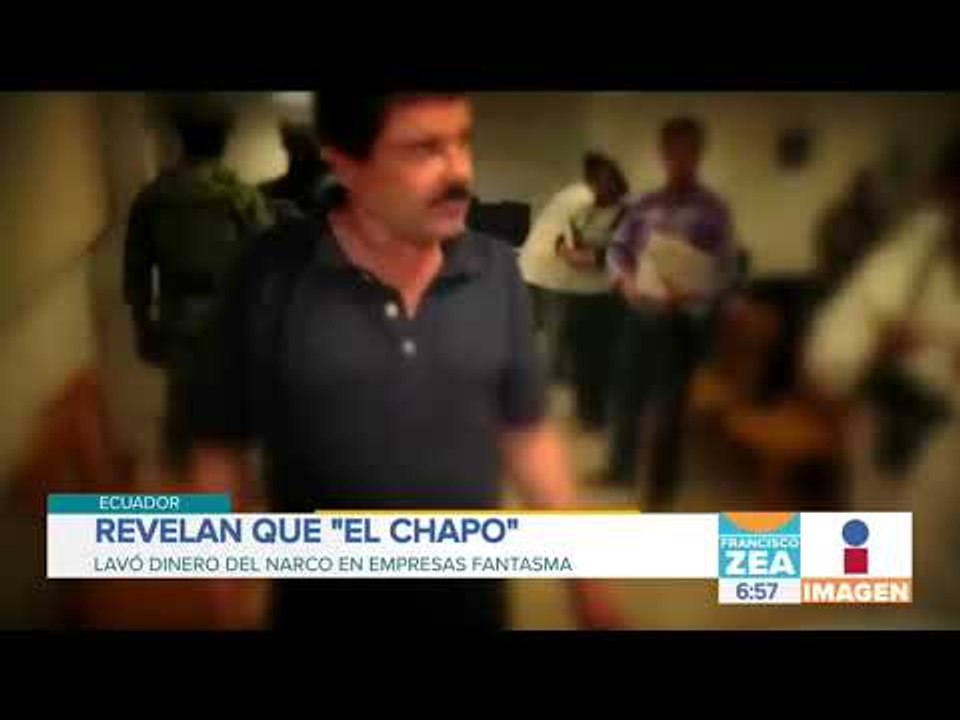 Revelan que "El Chapo" lavó dinero en Ecuador | Noticias con Francisco Zea