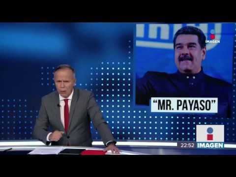 Nicolás Maduro llama payaso a Juan Guaidó | Noticias con Ciro Gómez Leyva