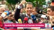Guaidó fija ultimátum a a las Fuerzas Armadas de Venezuela | Noticias con Yuriria Sierra