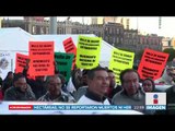 Taxistas protestan contra Uber, Cabify y Didi | Noticias con Ciro