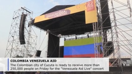 Cucuta finalizes preparations to host 250.000 people at Venezuela Aid Live