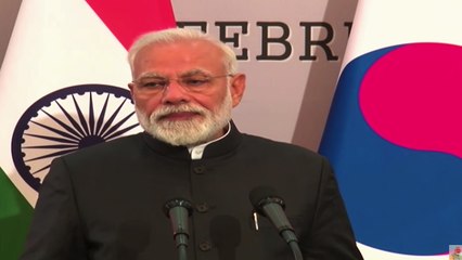 'Time for world to go beyond talks and act on terror': Modi in South Korea