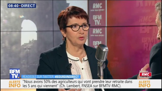 Christiane Lambert (présidente de la FNSEA): L'État a deux ans de retard pour payer le soutien à l'agriculture biologique