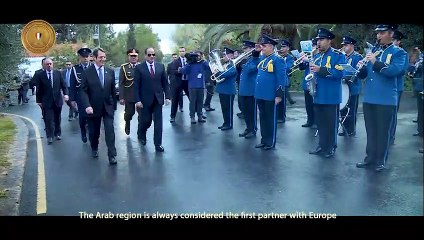 الرئيس السيسي الجوار والشراكة العربية الأوروبية تاريخية