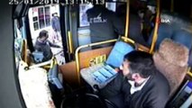Otobüs şoförü fenalaşan yolcuyu acil servise böyle yetiştirdi
