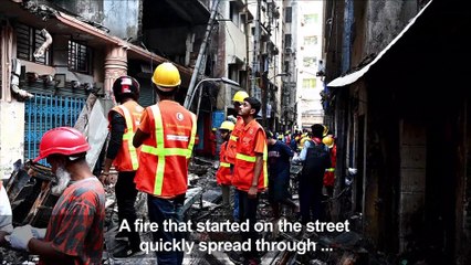 Bangladesh inferno kills at least 70
