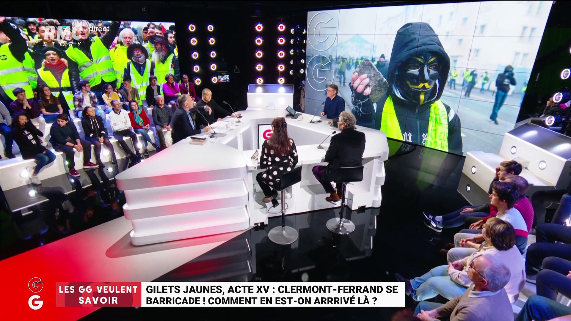 Les Gg Veulent Savoir Acte Xv Des Gilets Jaunes Clermont Ferrand Se Barricade 2202