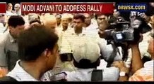 Narendra Modi and LK Advani to address a rally in Bhopal on 25th