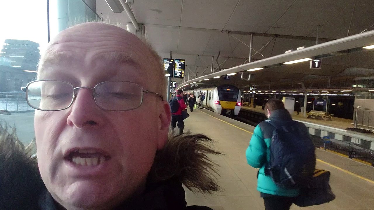 I Saw An Angel At London Blackfriars Station