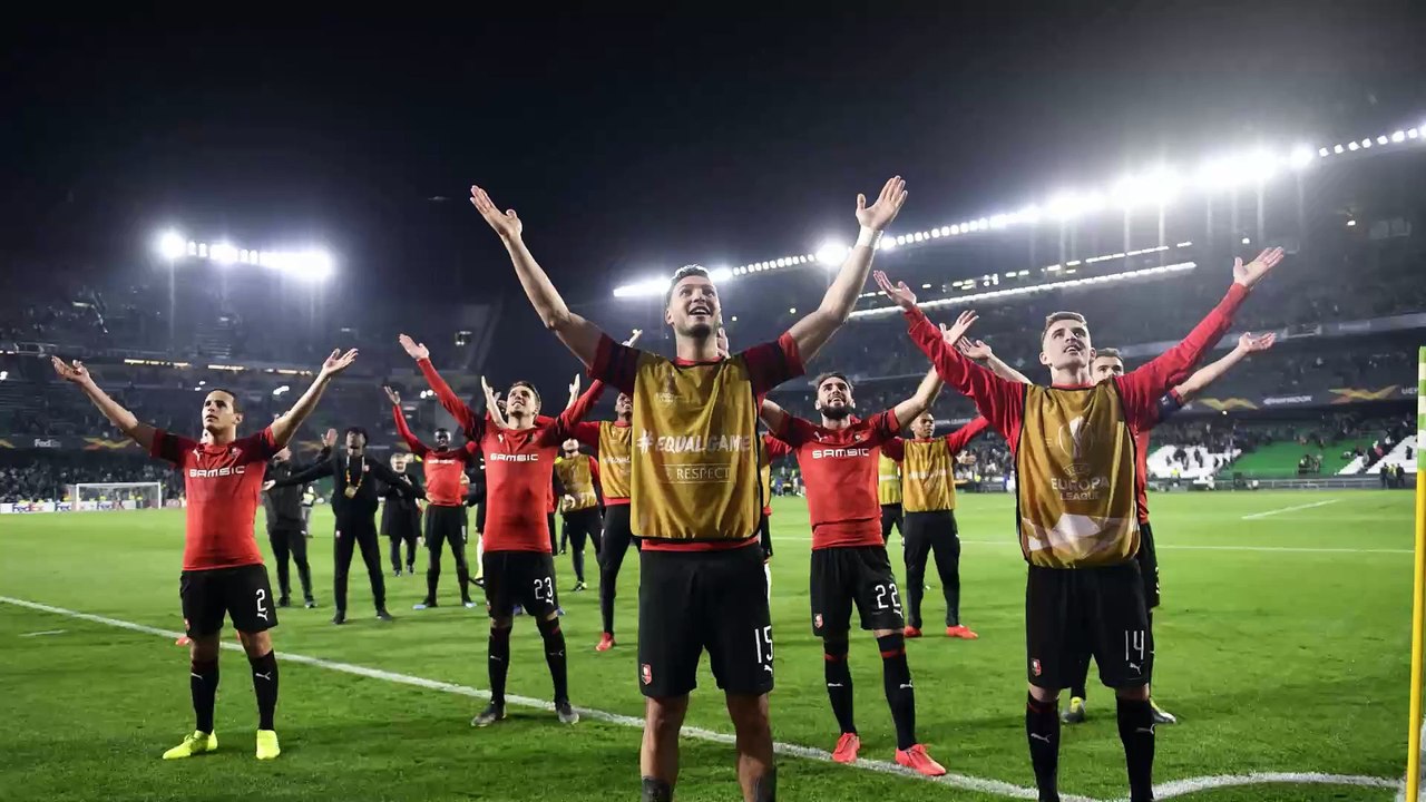 Revivez les buts de la qualification du Stade Rennais en 8e de finale de Ligue Europa !