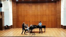 Kamerni trio Kontrasti Sebastijan Kaspar, violina Nikola Đurica, klarinet Jelena Stojković, klavir