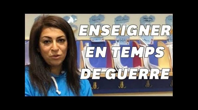 J'ai enseigné à des enfants syriens pendant la guerre