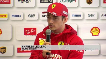 Leclerc, feu vert pour sa vie en rouge