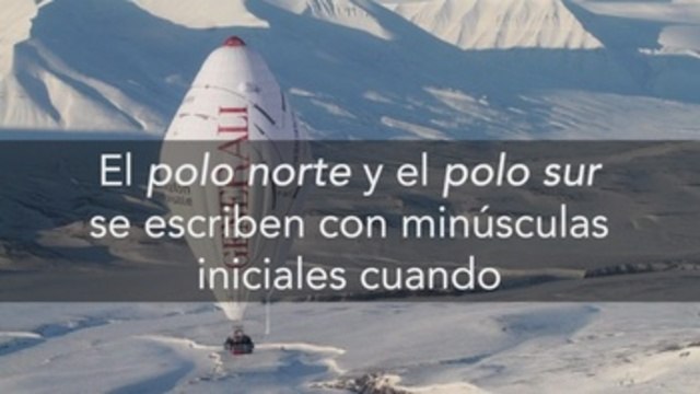 Fundéu BBVA: polo norte , con minúsculas, no es Polo Norte